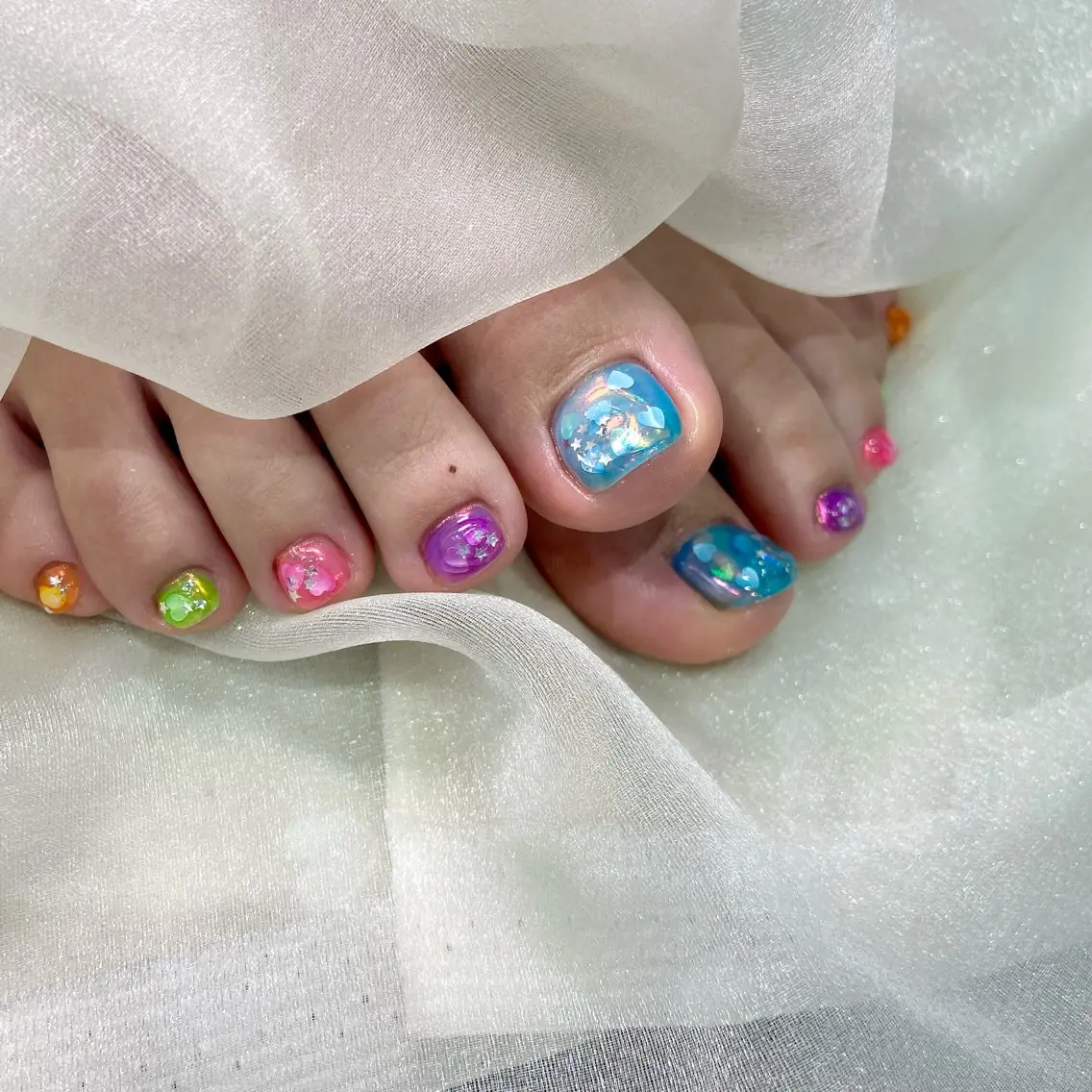 ネイル フットネイル nail salon quartettoのネイルデザイン