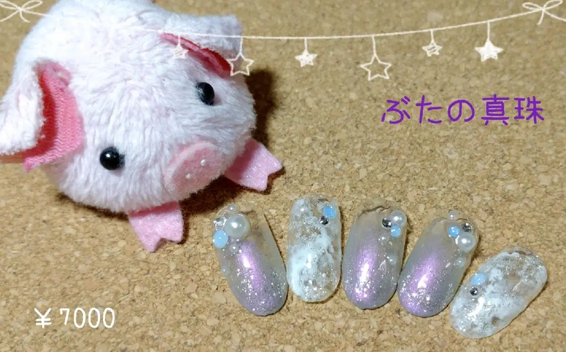 ネイル ハンドネイル 林 珠里のネイルデザイン