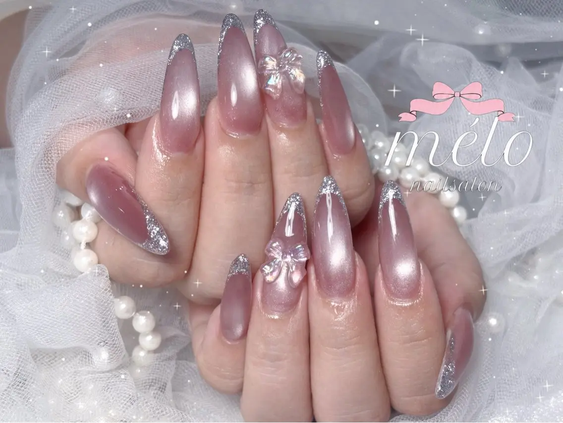 ネイル ハンドネイル Nailsalon mélo ももか🩷のネイルデザイン