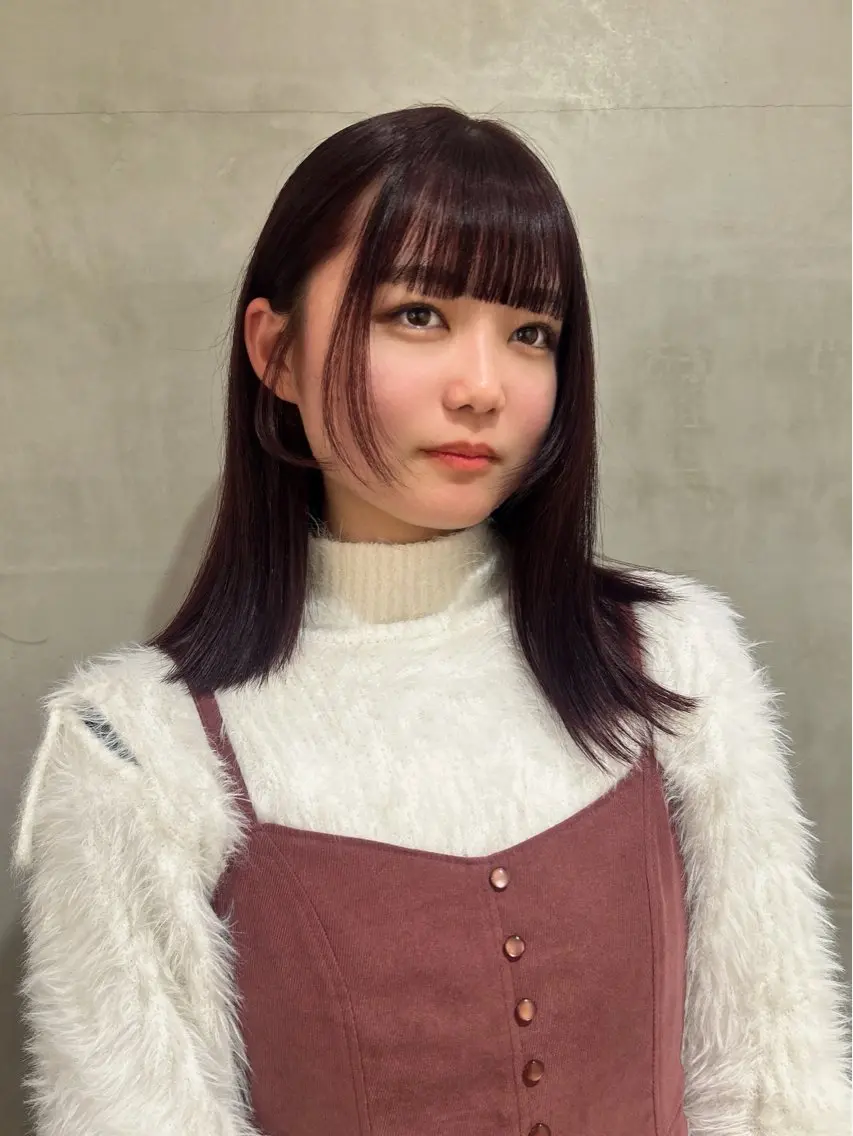 セミロング カラー デザイン/アレンジ ❤︎イシイレイのヘアスタイル