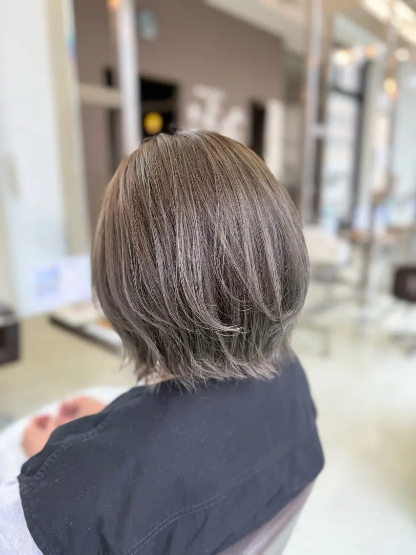 【人気No.1✨】似合わせカット＋艶カラー＋4stepトリートメントの写真