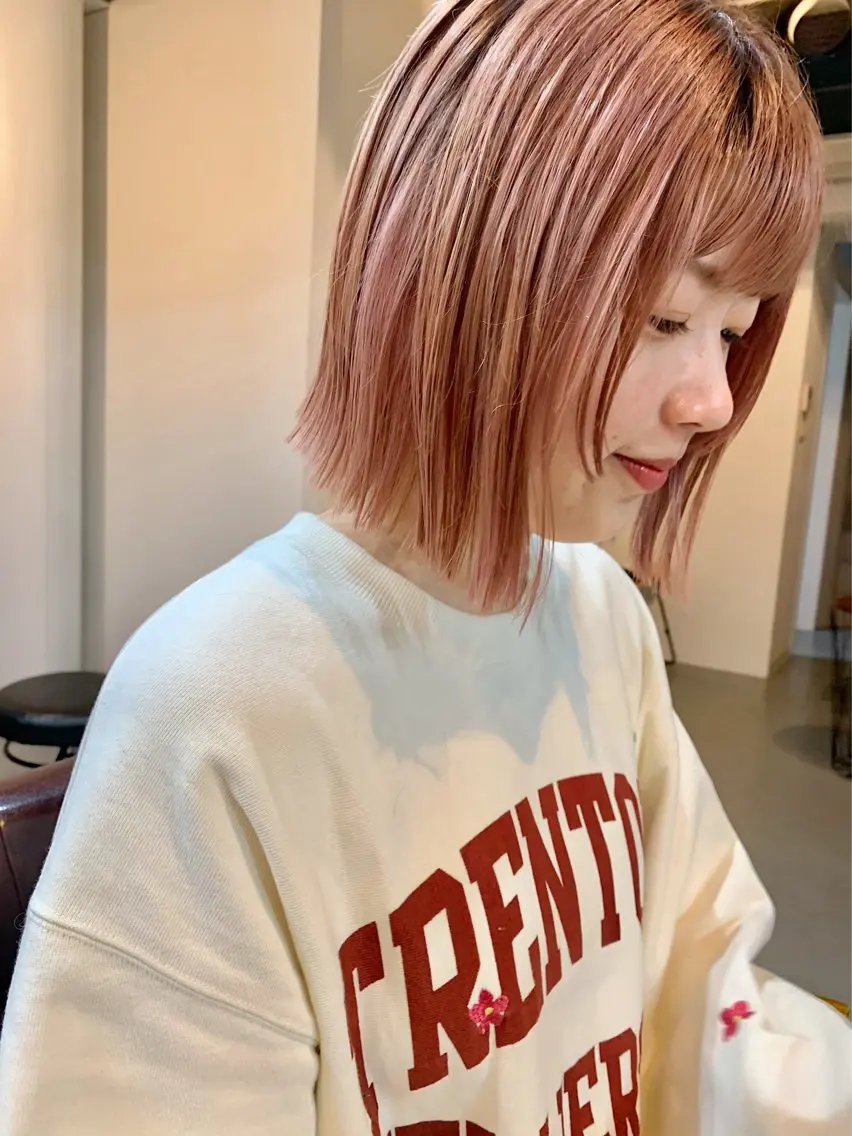 ショート カラー Shibata Mizukiのヘアスタイル