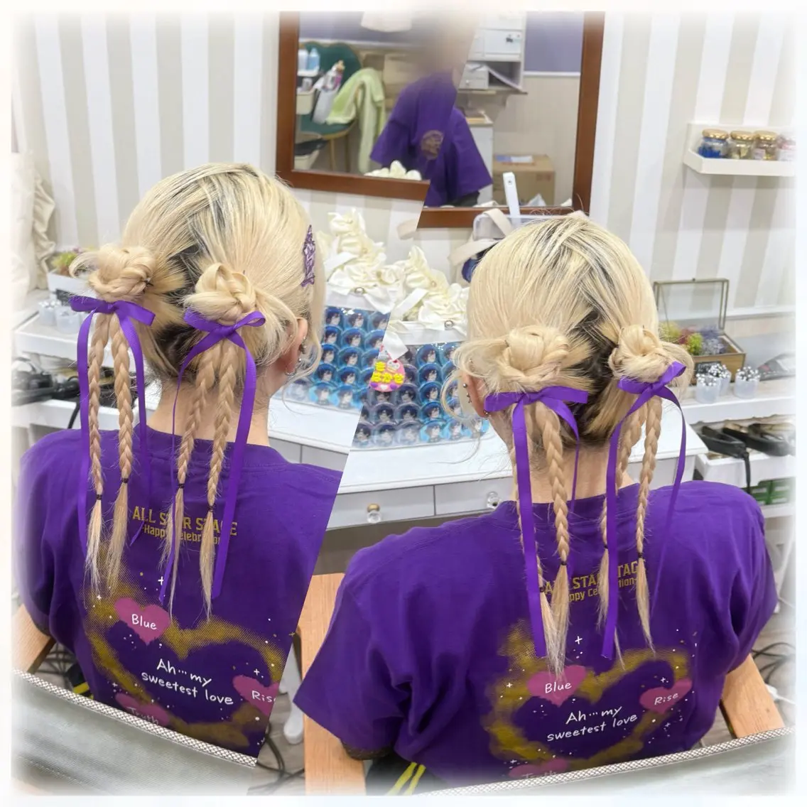 ヘアアレンジ ヘアセット 🤍AIRA🤍のヘアスタイル