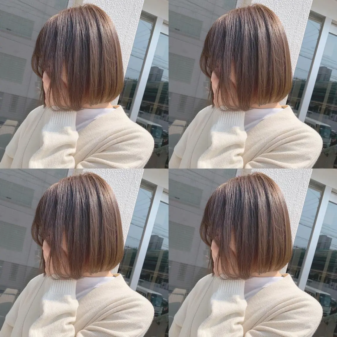 ショート カラー 艶髪・酸性ストレート フリツのヘアスタイル