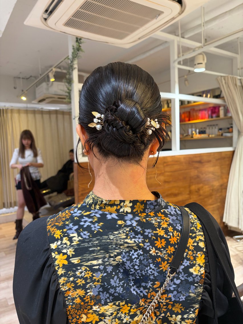 ヘアアレンジ ヘアセット カットパーマ/ レイヤー/ココミ🧚のヘアスタイル