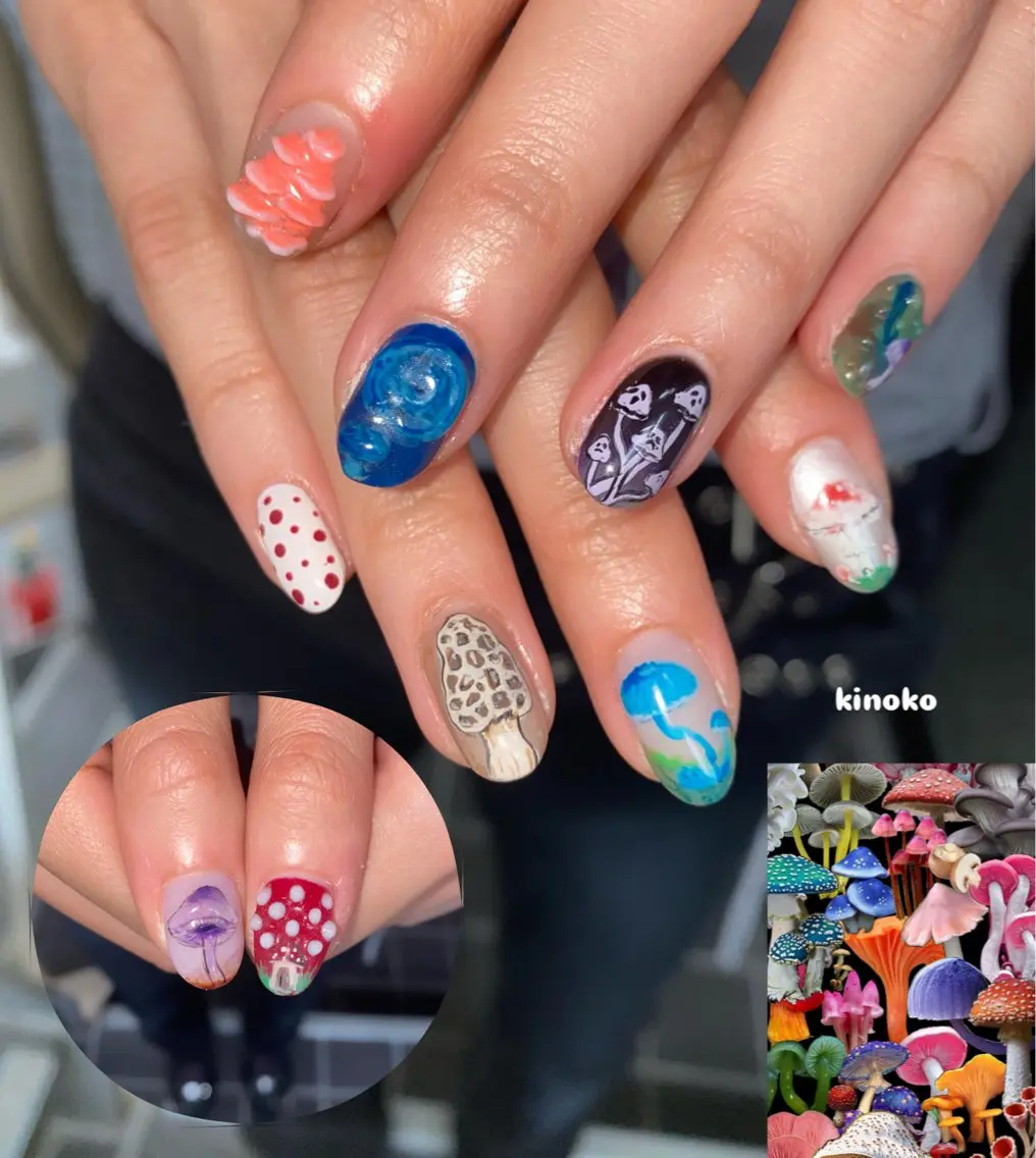 ネイル ハンドネイル nano/きもかわ nail🐬🫧のネイルデザイン