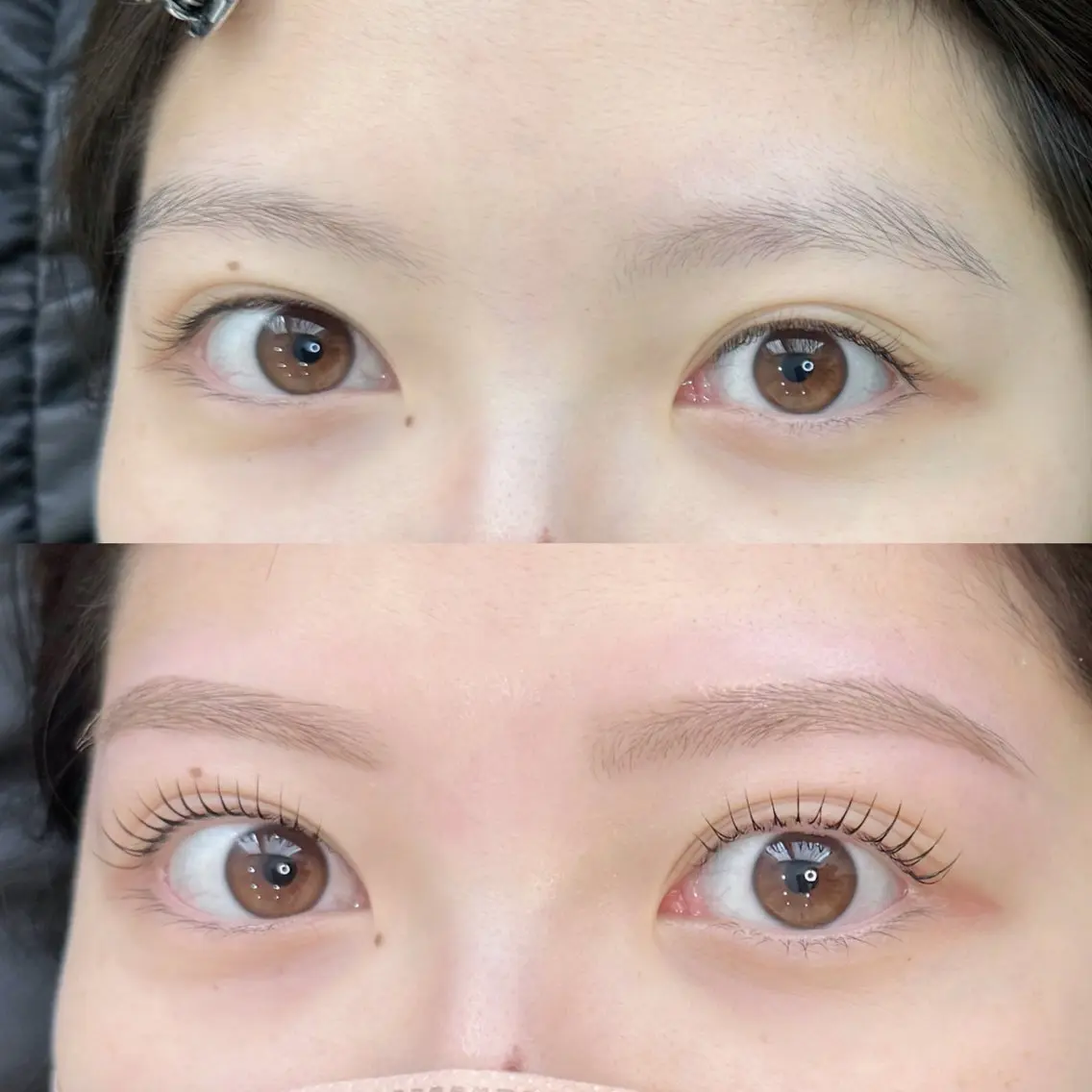 口コミ割:ワックス&間引き&まつげパーマorパリジェンヌの写真