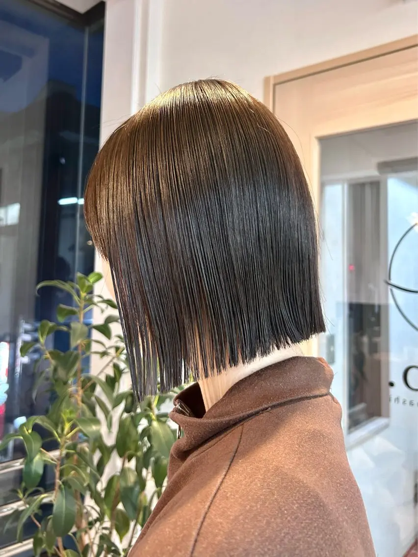 【 ご新規様限定クーポン🎀 】似合わせカット+フルカラー+3ステップ艶トリートメントの写真