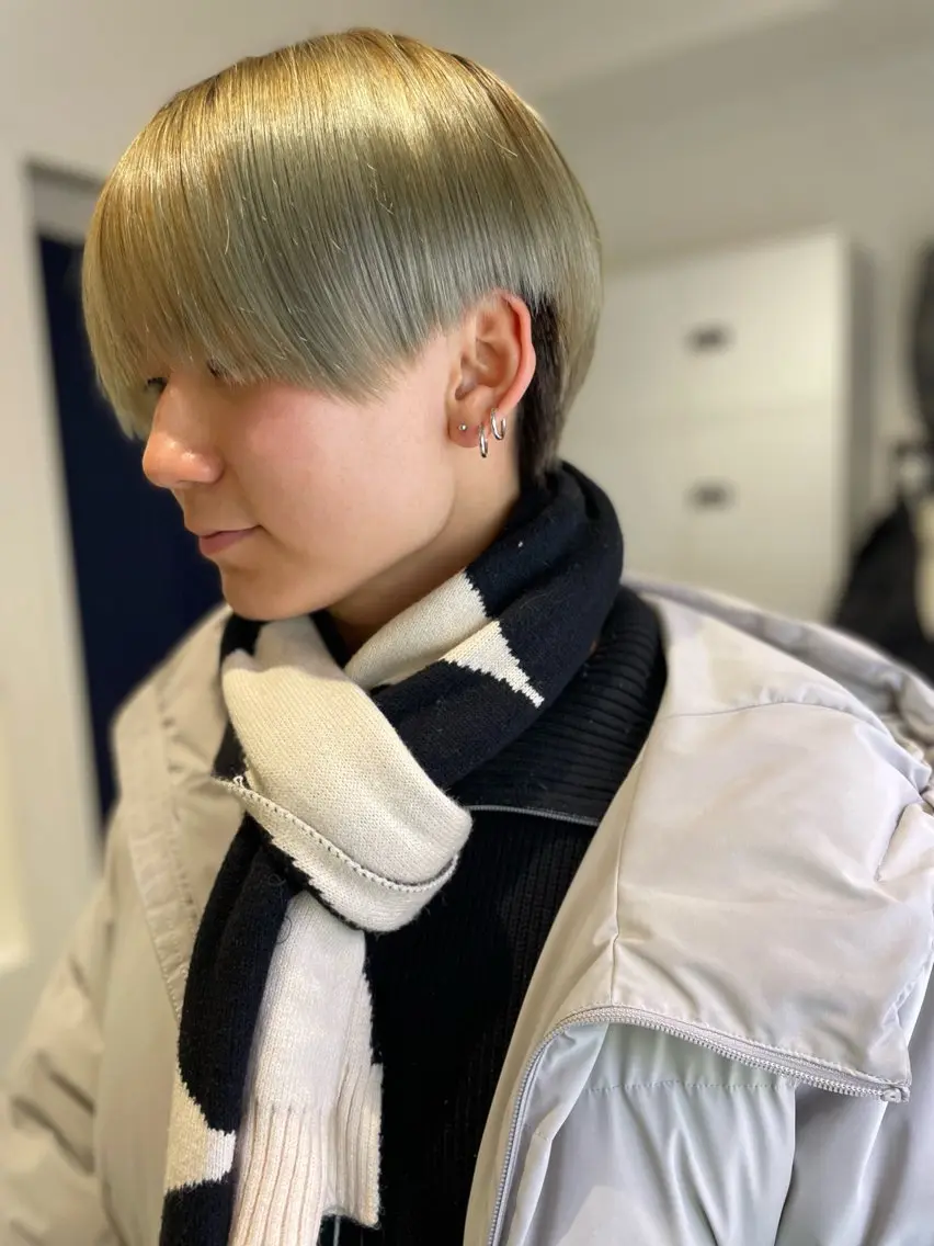 ショート メンズ 似合わせカット カット 京都美容師 塩のヘアスタイル