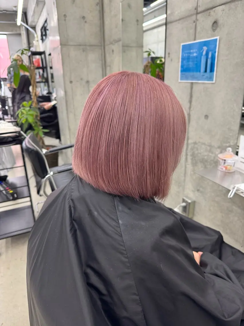 カラー ヘアカラー Asami/名古屋/ ハイトーン/デザインのヘアスタイル