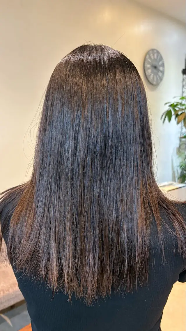 パーマ 縮毛矯正 オオミチ ワカナのヘアスタイル