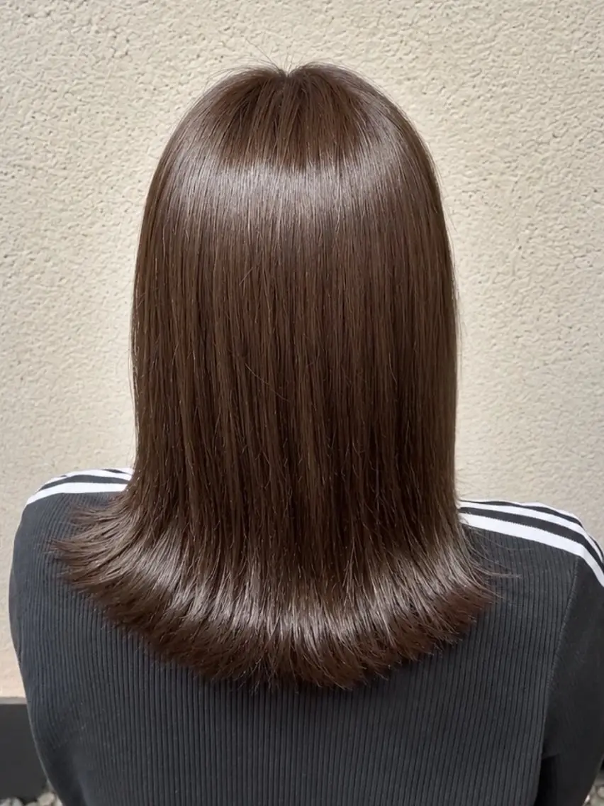 カラー ブラウンカラー SARAJU 仁川店 Azumi🎀のヘアスタイル