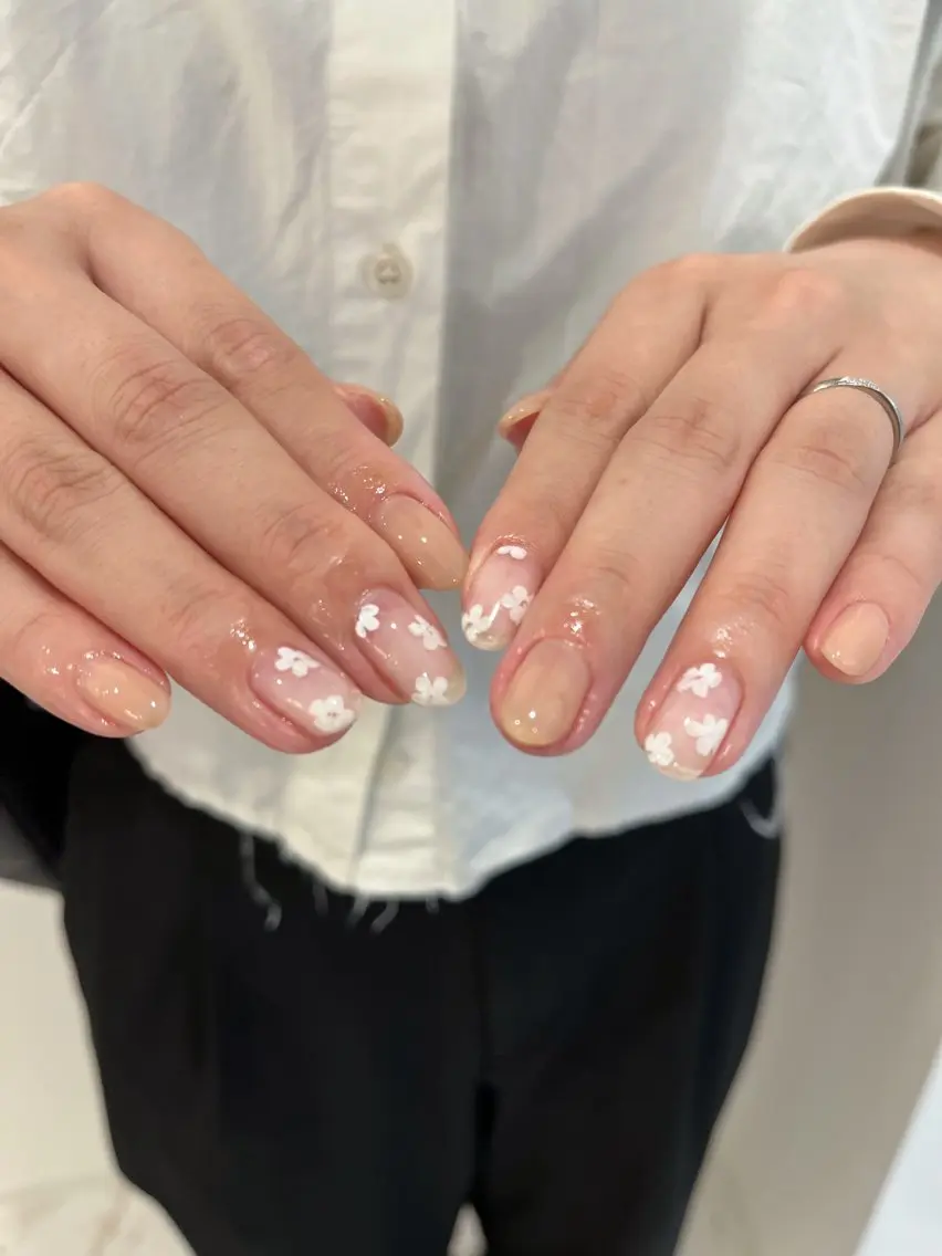 ネイル ハンドネイル Kaede : 韓国ネイル🎀のネイルデザイン