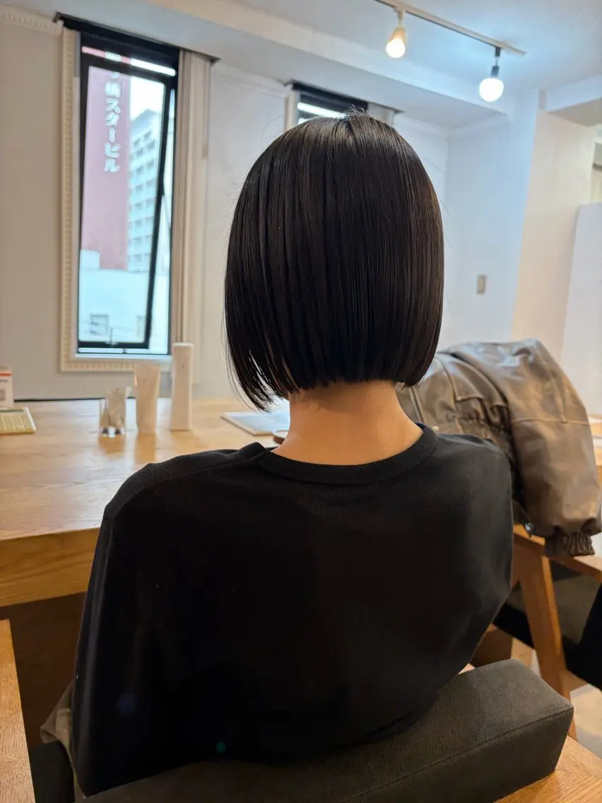 ショート カット 南堀江レイヤーカット MIKU🍒のヘアスタイル