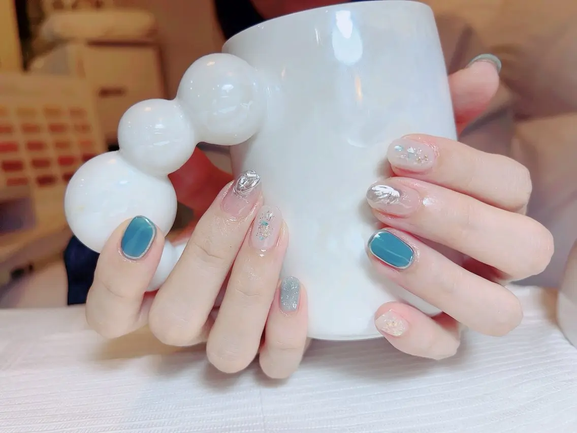ネイル ハンドネイル フットネイル 💖MR SALON💅のマツエク・マツパデザイン