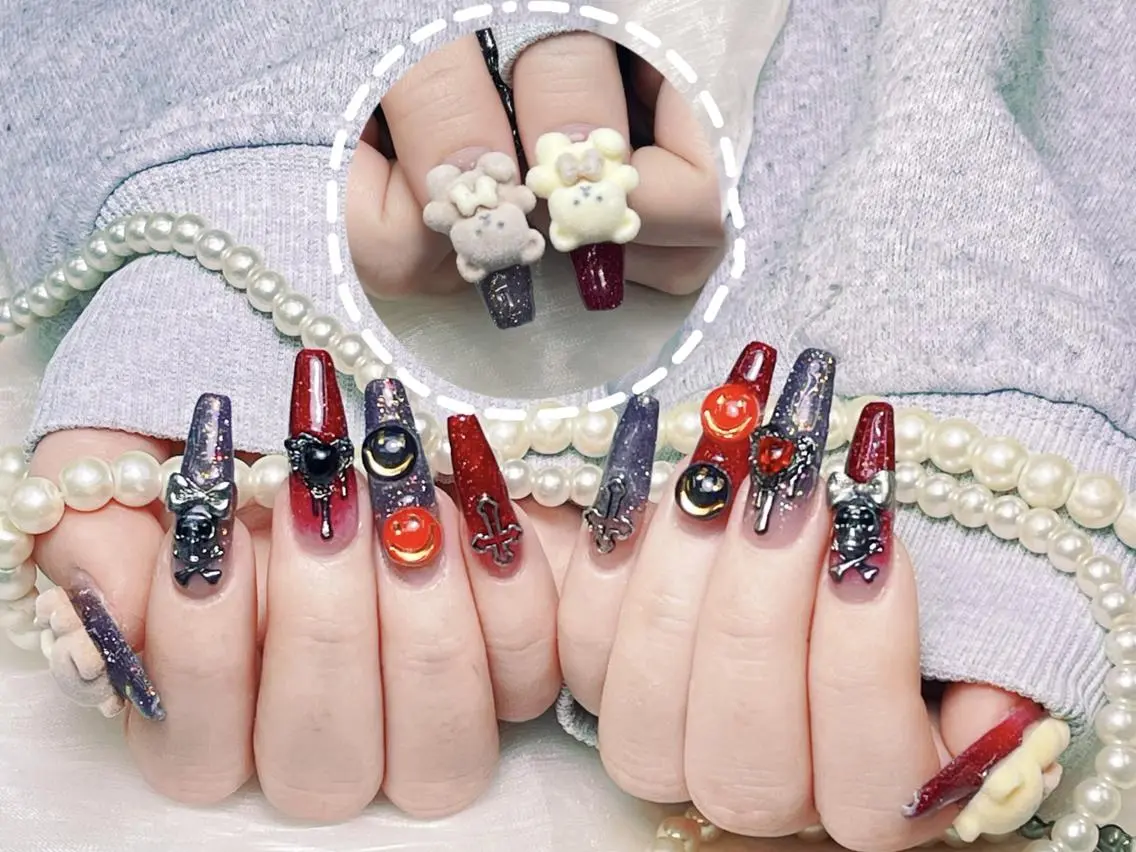 メンズ ネイル Bloom kabukiのネイルデザイン