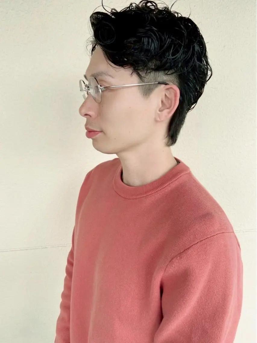 メンズ メンズパーマ 澁谷 真央のヘアスタイル