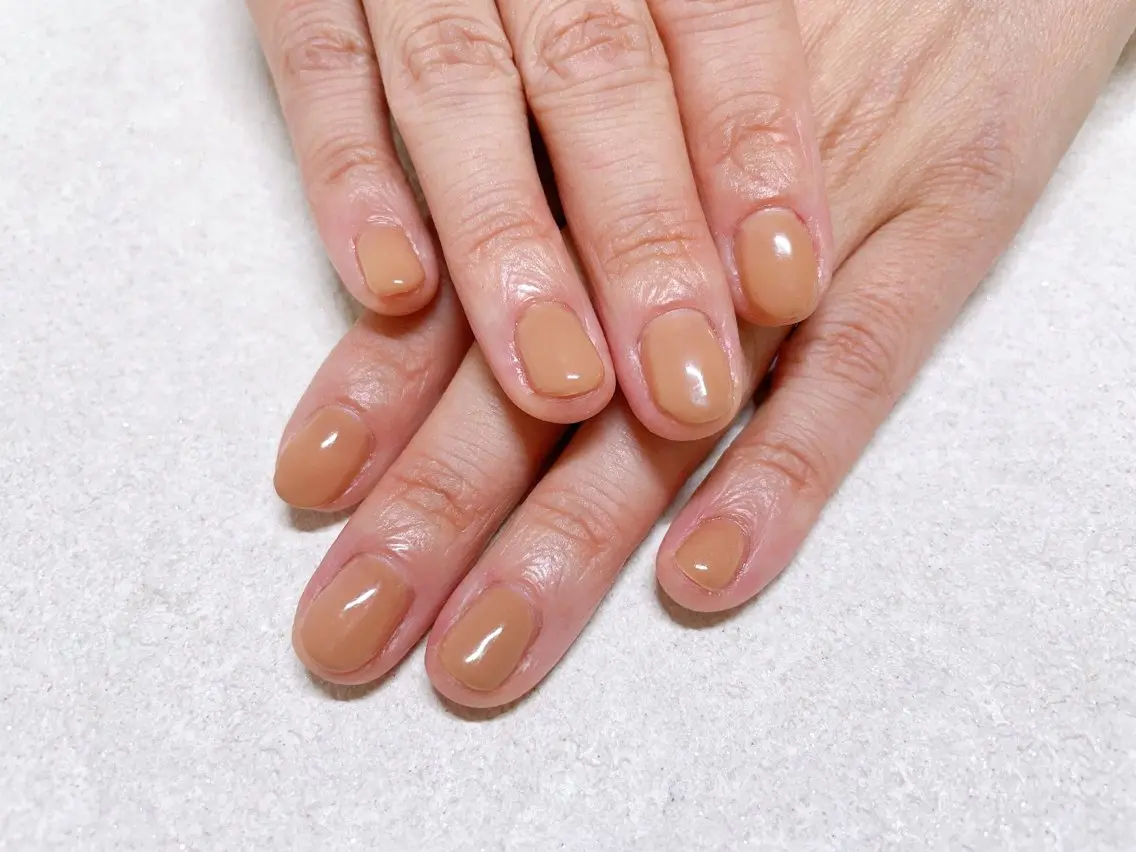 ネイル オーロラネイル フラワーネイル フットネイル フレンチネイル ジェルネイル ハンドネイル mogunail &blowのネイルデザイン