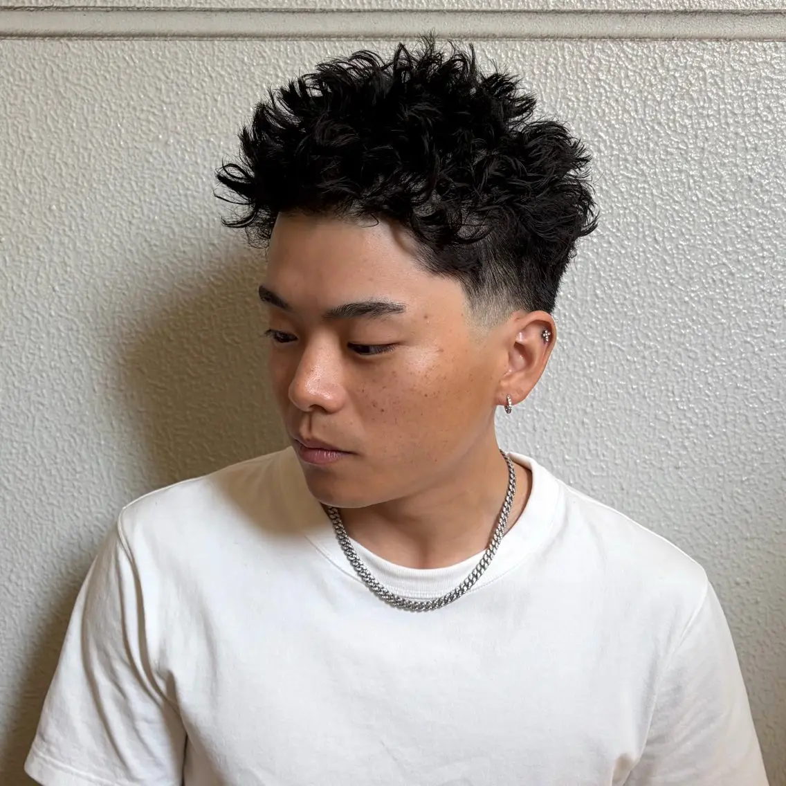 カット+ブッダパーマの写真