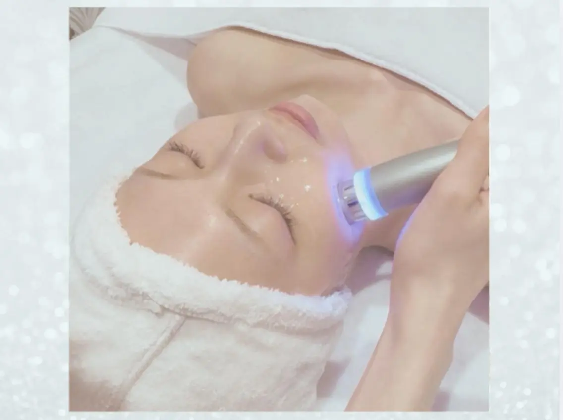 毛穴洗浄ハイドロfacial🫧×アクアグロウリフト/水分量UP🩵透明感UP🩵✨の写真