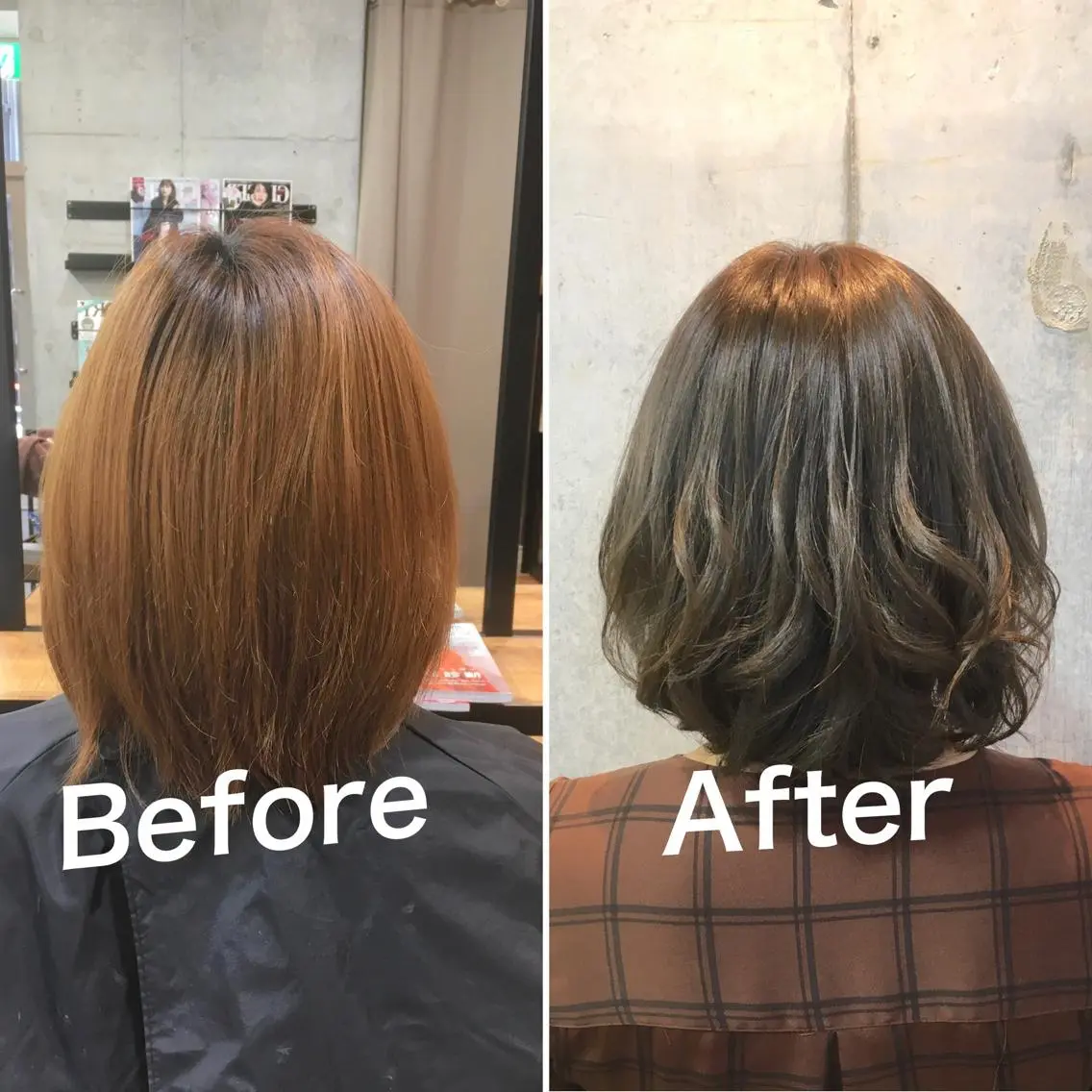 カラー カット トリートメント 佐瀬竜矢PRIMAL /portのヘアスタイル