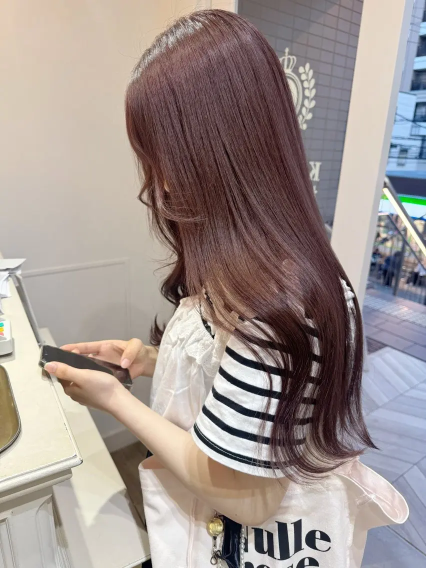 カラー 🌷柔らかクリーミー 🤍kirari🌷のヘアスタイル
