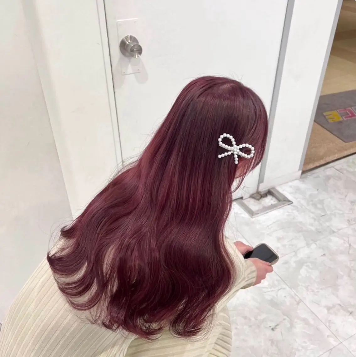 カラー カット ヘアカラー トリートメント ヘアセット girlな暖色ヘア 🪽🫧ハルナ🎀のヘアスタイル