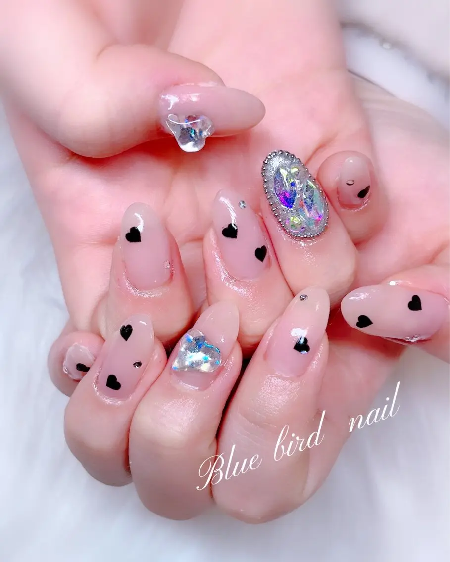 ネイル ハンドネイル Blue bird  nailのネイルデザイン
