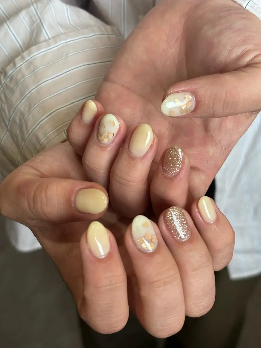 ネイル シンプルネイル SOL　nail イマナカのネイルデザイン