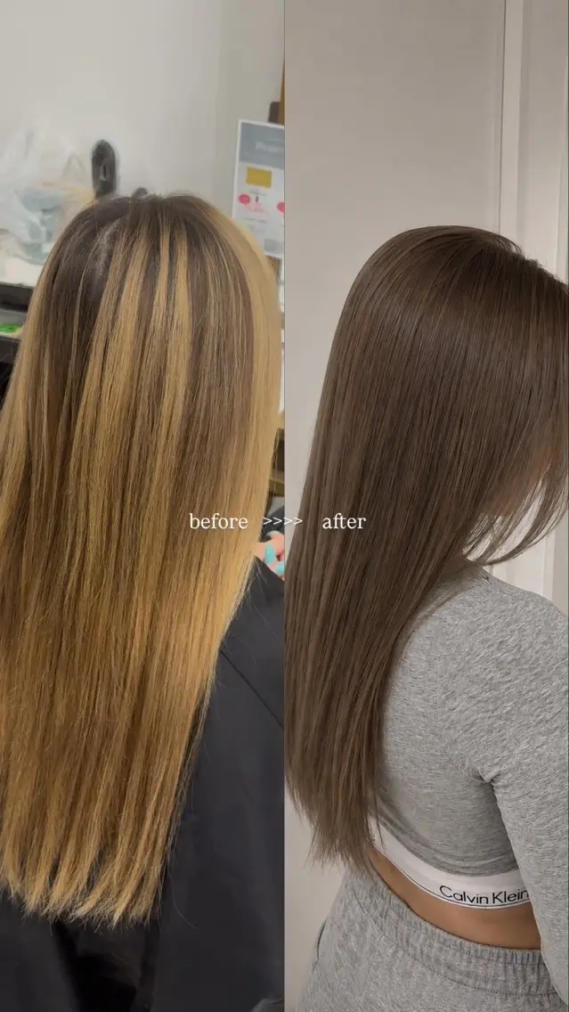 ロング カラー あきやま はるかのヘアスタイル