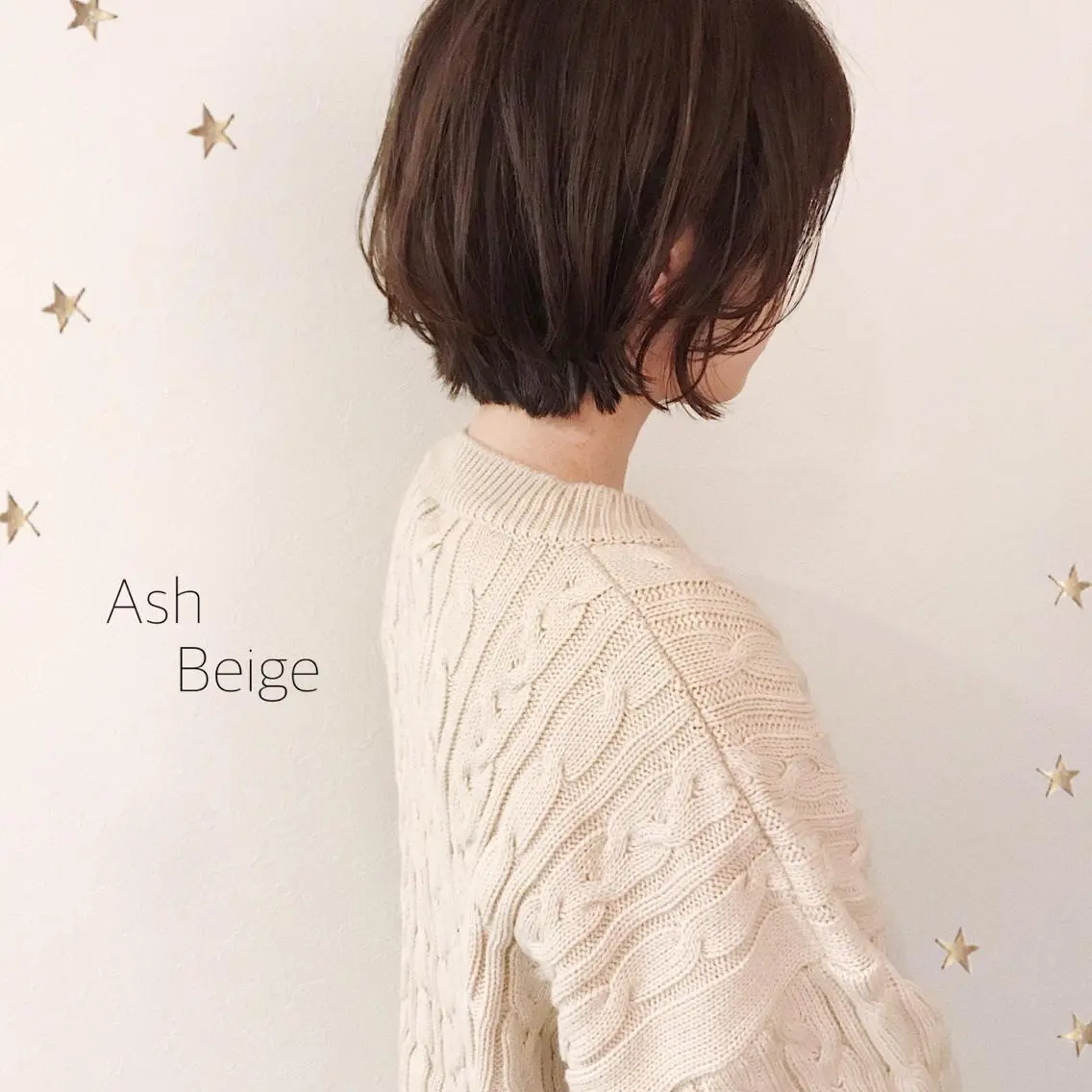 ショート カラー カット ヘアカラー 市川 千夏のヘアスタイル