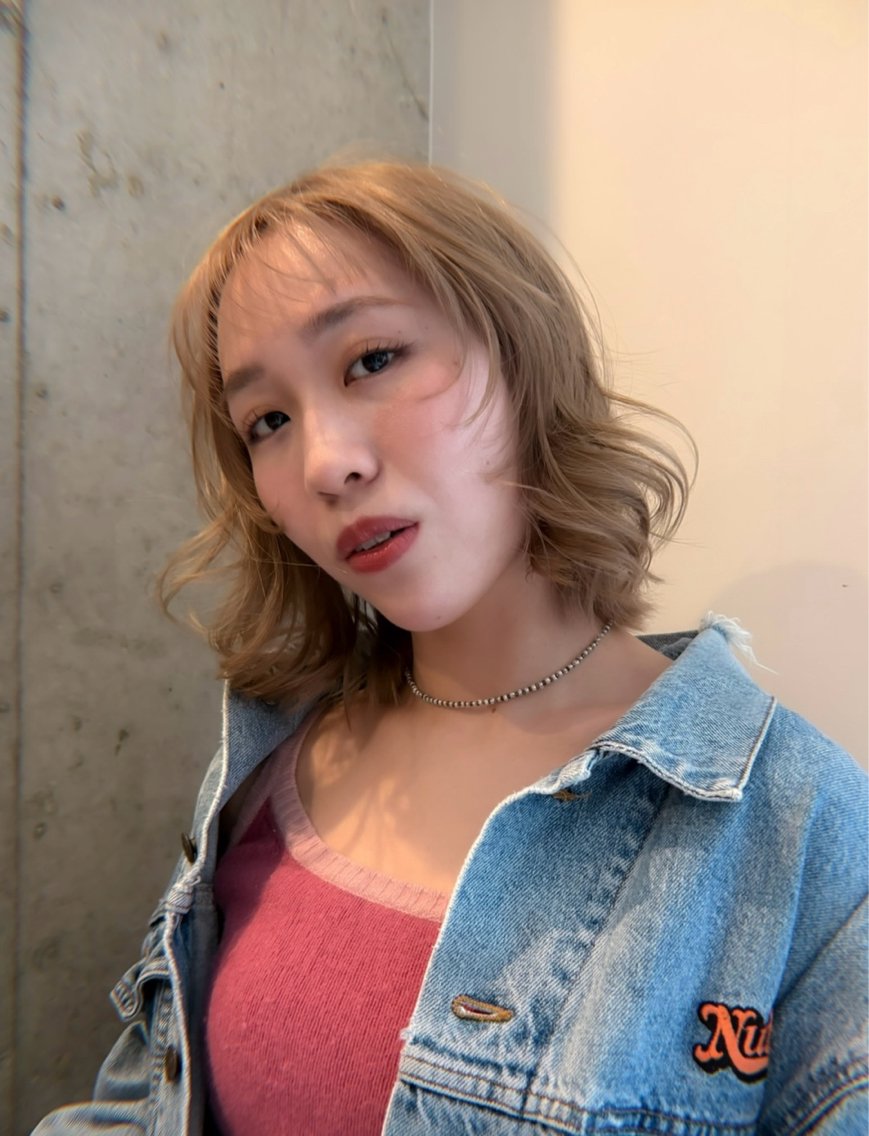 ショート カラー カット ヘアカラー トリートメント 🌝ぷるつや透明感・ 柔らかヘア🍅まあやのヘアスタイル