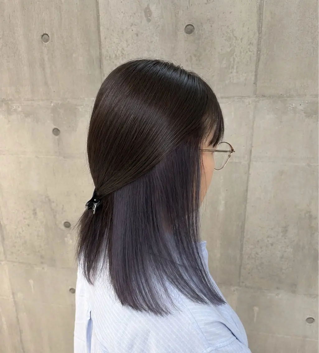 【インナーカラー】ブリーチオンカラー🩷✖️カット✂️ ✖️ 保護トリートメント✨の写真