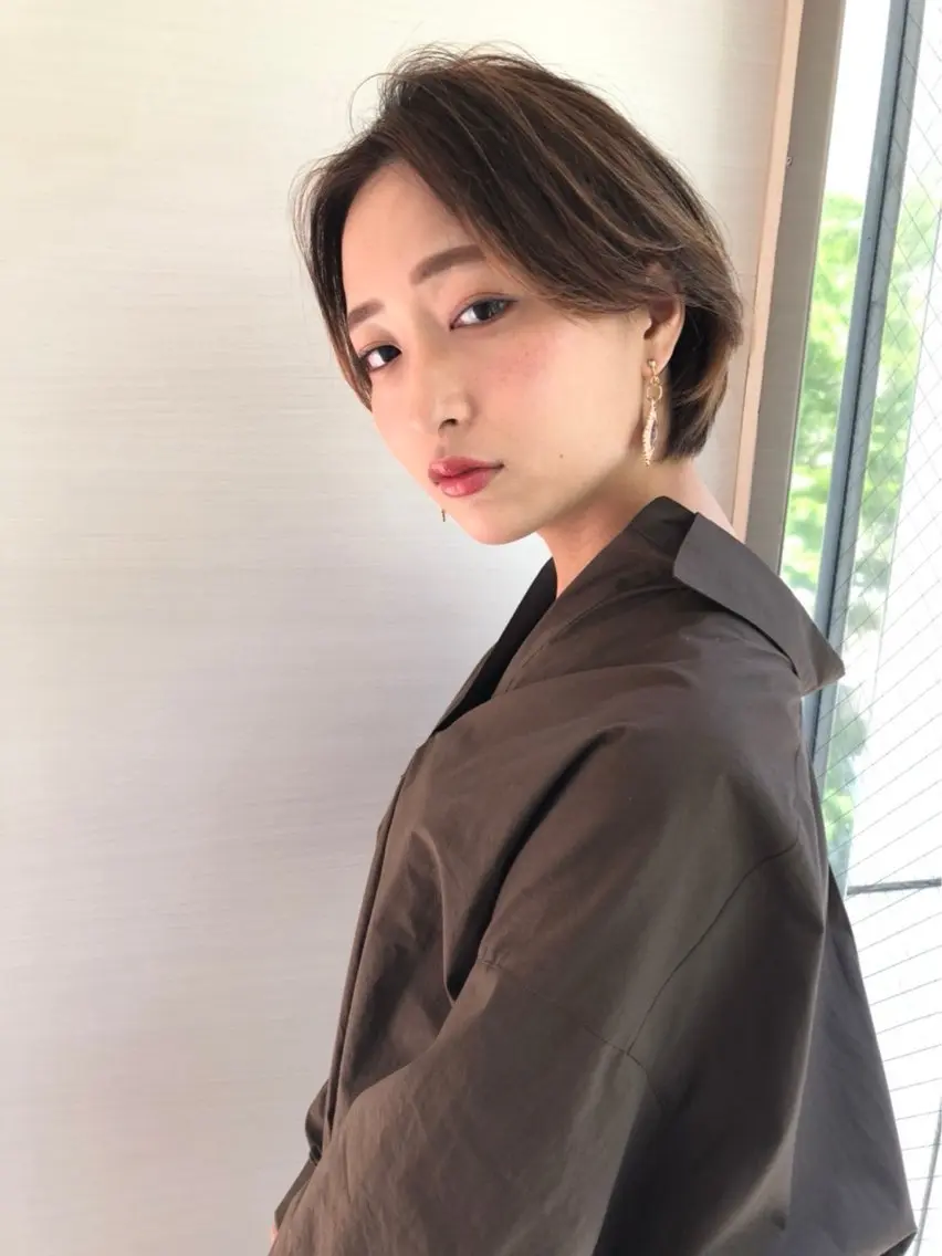 ショート カラー 野田 聖輝のヘアスタイル