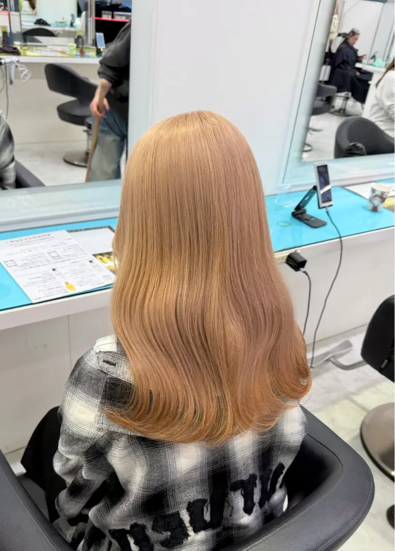 セミロング ヘアカラー トリートメント ♡ダブルカラー特化♡ miyuのヘアスタイル