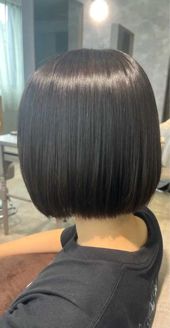 ショート カット 縮毛矯正 トリートメント 髪質改善パーマ 曳舟FUKUDAのヘアスタイル