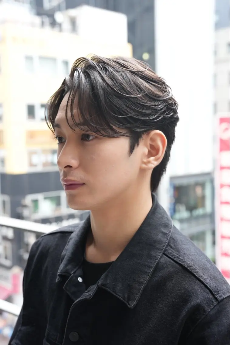 ショート パーマ ヘアアレンジ メンズ カット パーマ fifth 窪田潤平のヘアスタイル
