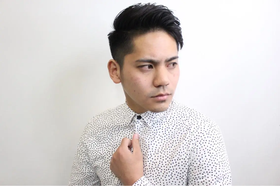 メンズ限定カット&クールシャンプートリートメント眉カット付きの写真