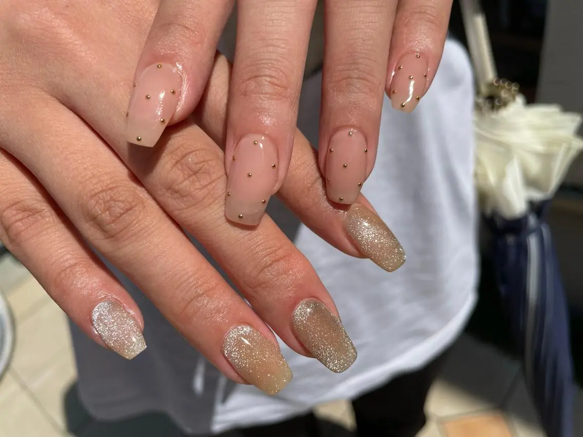 ロング カラー ヘアアレンジ キッズ ネイル マツエク・マツパ アイブロウ 福田 加奈のネイルデザイン
