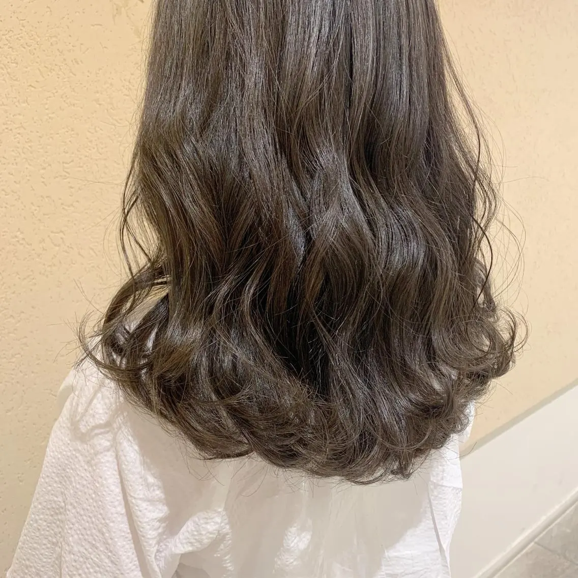 カラー アッシュ 透明感カラー 𝒢𝒾𝓇𝓁𝓎 ⑅ 𝓎𝓊𝓀𝒶のヘアスタイル