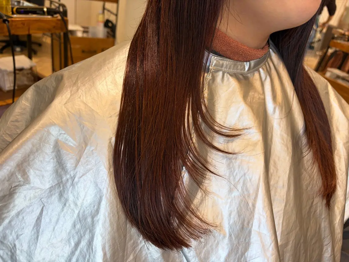 ロング カット ヘアカラー トリートメント 🤍ྀི筈井南美 レ イヤーカット🤍ྀིのヘアスタイル