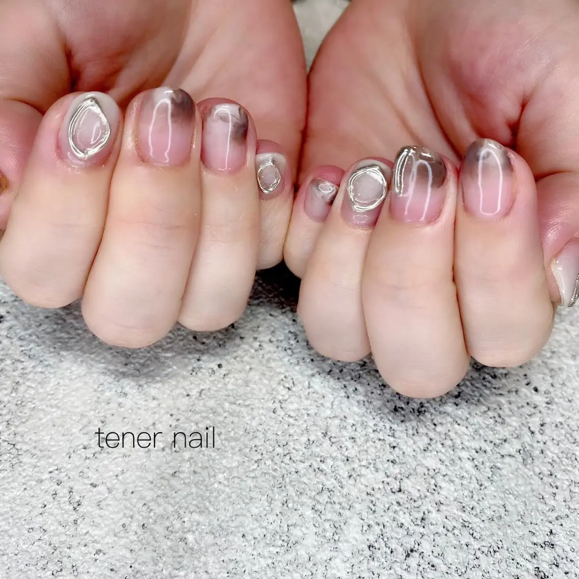 ネイル ニュアンスネイル テネルネイル tener nailのネイルデザイン