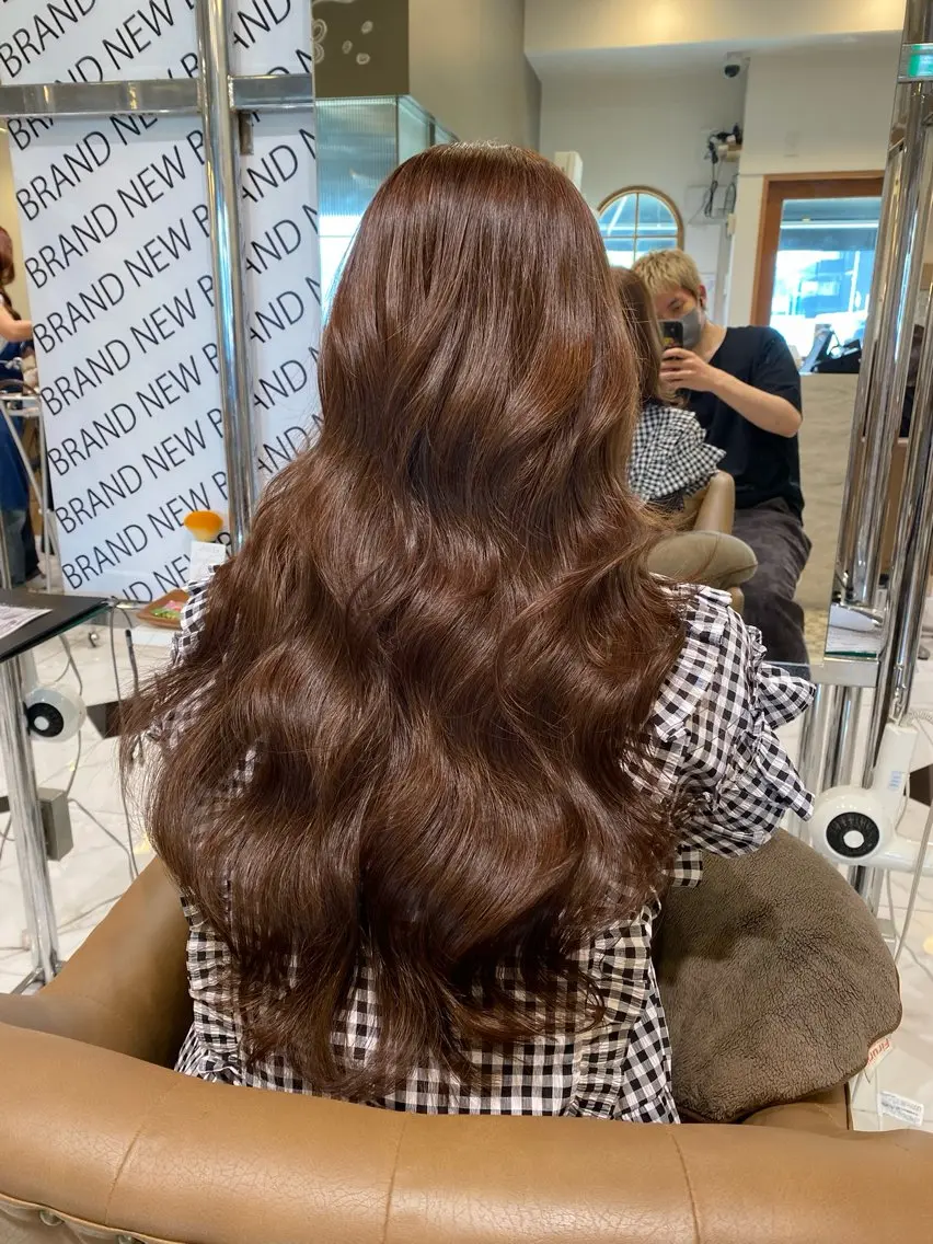 ロング カラー 坂井 茅聖のヘアスタイル