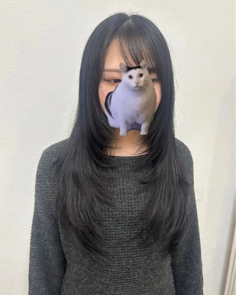 ロング カラー ﾖｼﾀﾞ ﾕｶのヘアスタイル