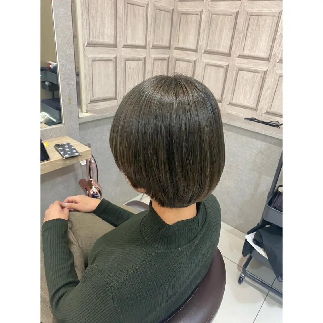 ショート 艶髪/カラー/ まつりのヘアスタイル