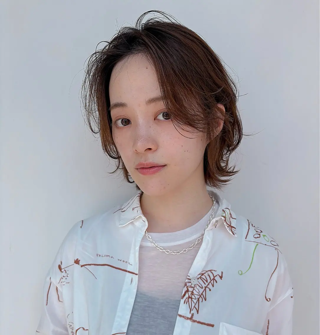 ショート ボブレイヤー ボブ レイヤーカット ボブ/ミディアム 親しみやすさ/さくらのヘアスタイル