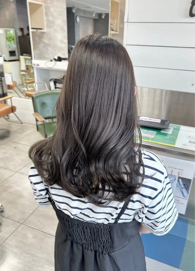 ロング カラー ヘアカラー 🎀艶カラー🎀 よしいあまねのヘアスタイル