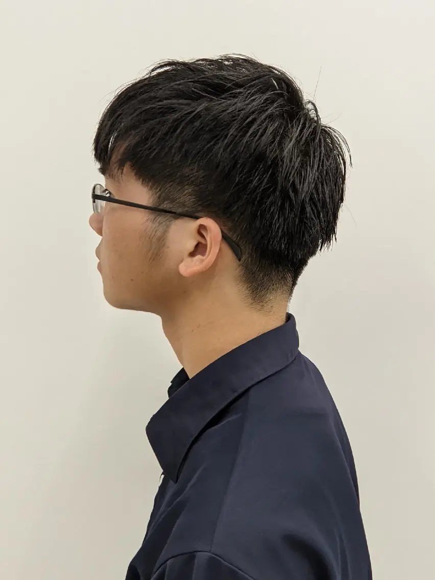 ショート メンズ マッシュ 角谷 貫太郎のヘアスタイル