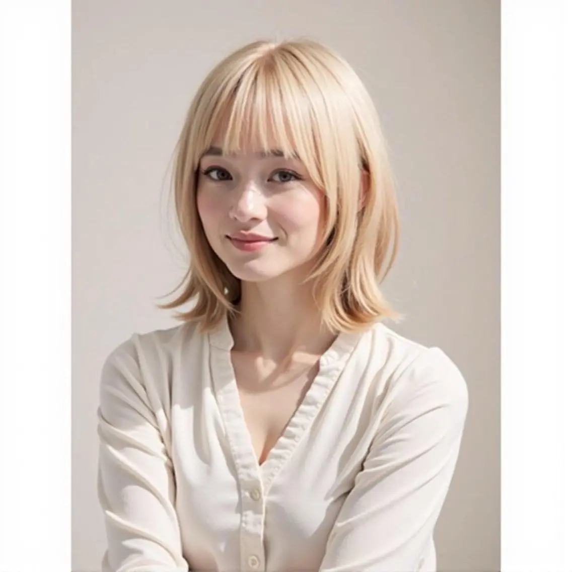 ショート バレイヤージュ⭐️ 栄/舩木裕矢のヘアスタイル