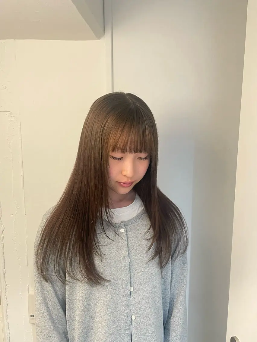 カラー ヘアカラー とば みゆうのヘアスタイル